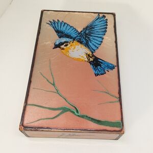 Houston Llew Spiritiles Take Off - Spiritile #164 Painted glass on copper